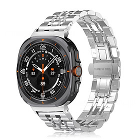 Dây Thép Mắt Xích cho Samsung Galaxy Watch Ultra 47mm - Hàng Chính Hãng
