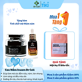 Cao Nám Insam DR CELL 20g hỗ trợ mờ thâm nám dưỡng trắng da la,2 đều màu da - Hàng Chính Hãng