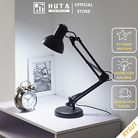 Mua Đèn Bàn Làm Việc Thép HUTA KYSU1 Kèm Bóng Led Chống Cận  Bảo Vệ Mắt  Khớp Nối Cong Dễ Điều Chỉnh  Decor Trang Trí Bàn Học Đọc Sách