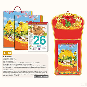 Lịch Bloc 2026 - Sức khỏe từ thiên nhiên (20x30 cm) - AH10