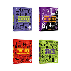 Combo 4 Cuốn Khái Lược Những Tư Tưởng Lớn - Combo 4.4 Xã Hội - Nữ Quyền - Tâm Lí - Chính Trị