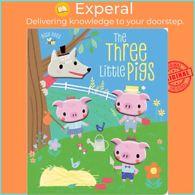 Sách - The Three Little Pigs by  (UK edition, boardbook)