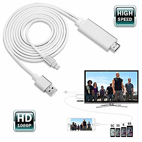 Cáp Lightning to HDMI Phản Chiếu Hình Ảnh Từ Iphone Lên Tivi Dành Cho Các Dòng Iphone 5 Trở Lên