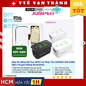 Máy Đo Nồng Độ Oxy SPO2 Và Nhịp Tim JUMPER JPD-500G JPD 500G Bản rút gọn