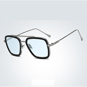 Luxury Fashion Avengers Tony Stark Flight Style Man Sunglasses Men Square Brand Design Sun Glasses Male Iron Man