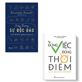 Combo sách: Đúng Việc Đúng Thời Điểm & Xây Dựng Sự Độc Đáo (MinhLongBooks)