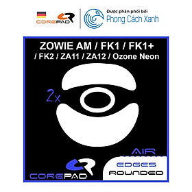 Mua Feet chuột PTFE Corepad Skatez AIR Zowie AM/FK1/FK1+/FK2/S1/S2/ZA11/ZA12/Ozone Neon/Neon M10 - 2 Bộ - Hàng Chính Hãng