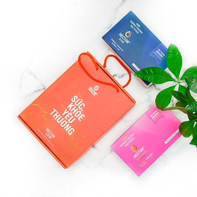 Quà tặng 2 Hộp Nước Đông trùng hạ thảo Hector Collagen (10chai x 50ml) và Nước Đông trùng hạ thảo Hector Sâm (10chai x 50ml)