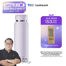 Mua Bình giữ nhiệt Sling Ring Tumbler LocknLock LHC4322LVOL - Dung tích 800ml - Màu LVOL