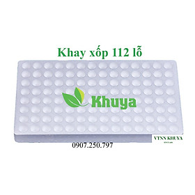 Khay xốp ươm hạt 112 lỗ