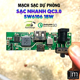 Mua Mạch Sạc Dự Phòng Sạc Nhanh 18W SW6106