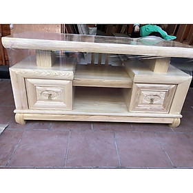Mua kệ TV 1m2 gỗ sồi kết hợp tếch sồi (kệ y ảnh)