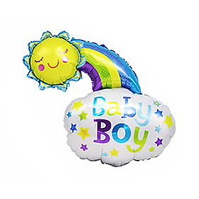 Bóng Hình Cầu Vồng Mặt Cười Baby Boy