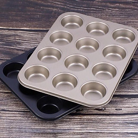 Mua Khuôn cupcake 12 ô lớn chống dính