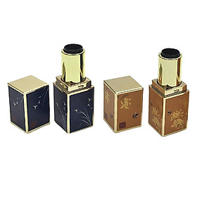 Empty 3D Print DIY Lipstick Lip Balm Tube Makeup Lip Balm Bottles Vials 3pcs