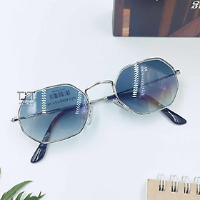 MẮT KÍNH NAM NỮ, phom đa giác, phom tròng nhỏ trendy, tròng kính thuỷ tinh