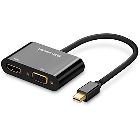 Mua Bộ chuyển đổi Mini DP sang HDMI/VGA màu đen Ugreen 40365MD108 Hàng chính hãng