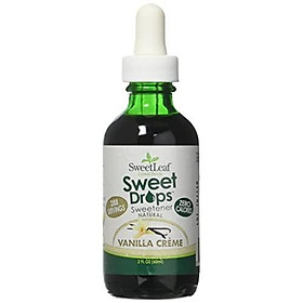 SweetLeaf Liquid Stevia, Clear, Vanilla, 2 Fluid Ounce