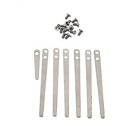 8X 1 Set of Metal Spring Leaves with Screws 3.5 Cm / 1.37 Inches for Clarinet