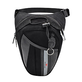 Multi Pockets Cycling Bag Running Sports Gym Waist Pouch & Adjustable Belt