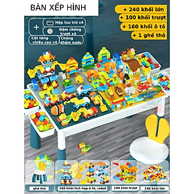 Bàn xếp hình đa năng giúp trẻ thông minh và phát triển