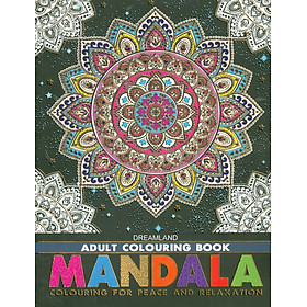 Hình ảnh Mandala - Adult Colouring Book (Sách tô màu dành cho người lớn: Họa Tiết Và Hoa Văn)