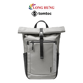 Ba lô Tomtoc Roll Top Travel Commute Casual Daypack Laptop Backpack 16 inch 23L T61M1 - Hàng chính hãng