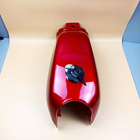 Bình xăng to dành cho xe WIN 100 Màu Đỏ và Đen , Kèm nắp & khóa bình xăng - TKA-DG