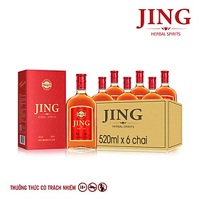 Thùng rượu JING 35% Vol 520ml