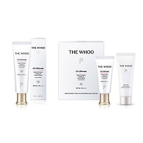  [Mẫu mới] Sữa chống nắng nâng tông The Whoo UV ULT TONE-UP SUN SPECIAL SET