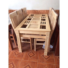 Mua Bộ Bàn ăn gỗ sồi nga mấu mới