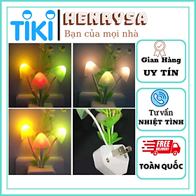 Mua Đèn Ngủ Cảm Ứng Hình 3 Cây Nấm - HENRYSA