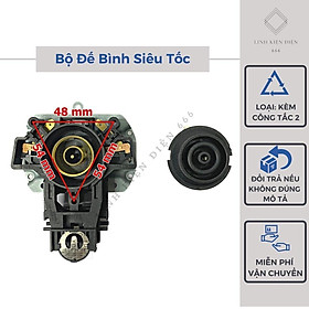 Mua Đế Ấm Siêu Tốc Kèm Công Tắc Đế Bình Siêu Tốc Chân Âm Đun Nước
