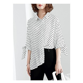 TK147-SƠ MI CHẤM BI ĐIỆU ĐÀ S-6XL