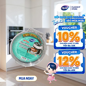 Giấy bạc lót nồi chiên không dầu MyJae (Dạng tròn)