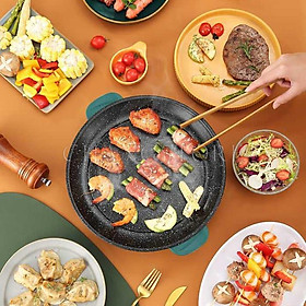 Mua  THU HỒI VỐN  Chảo Nướng Điện Mini Đa Năng 26cm  Bếp Nướng Điện Chống Dính