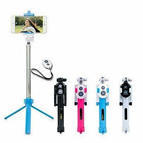 Mua Gậy chụp ảnh 3 chân tặng kèm điều khiển Bluetooth (giao màu ngẫu nhiên)