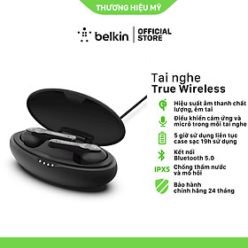 Tai nghe Bluetooth True Wireless SOUNDFORM Move Belkin - Hàng chính hãng