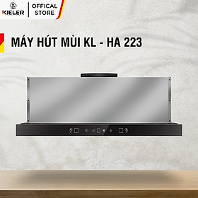 Máy hút mùi KIELER KL-HA223 công suất hút mạnh, khử mùi hiệu quả, điều khiểm cảm ứng kết hợp cử chỉ, dễ dàng lắp đặt - Hàng Chính Hãng