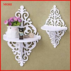 Mua Kệ Dán Tường Trang Trí Có Giá Đỡ Đựng Đồ Siêu Tiện Lợi- Hànng Chính Hãng