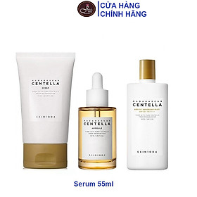 Bộ 3 Sản Phẩm Giảm Mụn Phục Hồi Da Skin1004 Madagascar Centella (Serum + Kem Dưỡng + Kem Chống Nắng)