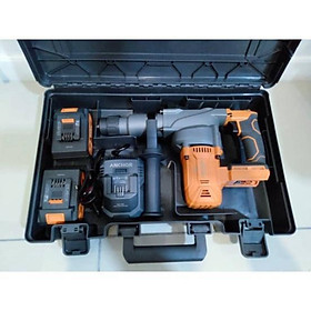 Mua MÁY ĐỤC BÊ TÔNG PIN 20V KHÔNG CHỔI THAN 4000MAH DCR2 ANCHOR ( 2 PIN + 1 SẠC )  - HÀNG CHÍNH HÃNG