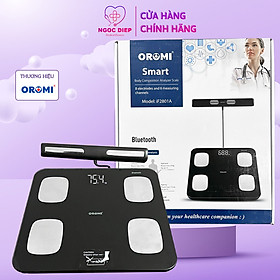 Cân sức khỏe điện tử thông minh OROMI iF2801A - Có chỉ số Inbody kết nối qua app (tặng kèm pin)