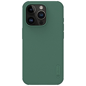 Ốp lưng cho iphone 15 / 15 plus / 15 pro / 15 pro max nillkin super frosted shield pro case - hàng chính hãng
