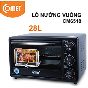 Lò nướng điện đa năng 28 lít Comet CM6518 - HÀNG CHÍNH HÃNG