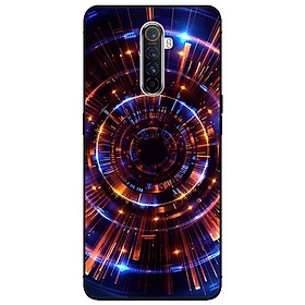 Ốp lưng dành cho Realme X2 Pro mẫu Vòng Tròn Vàng Xanh