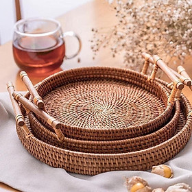 Mua Khay mây - chảo mây guột decor