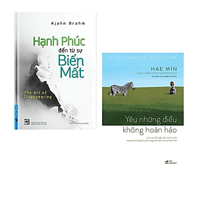 Combo 2 cuốn sách Nghệ Thuật Sống Đẹp : Hạnh Phúc Đến Từ Sự Biến Mất + Yêu Những Điều Không Hoàn Hảo