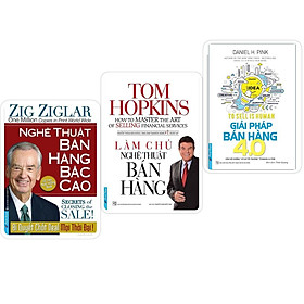 Hình ảnh Sách - Combo Nghệ thuật bán hàng bậc cao + Làm chủ nghệ thuật bán hàng + Giải pháp bán hàng 4.0 - FirstNews