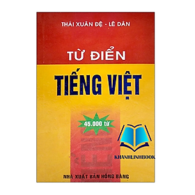 Hình ảnh Sách - Từ điển tiếng Việt 45.000 từ (HA)